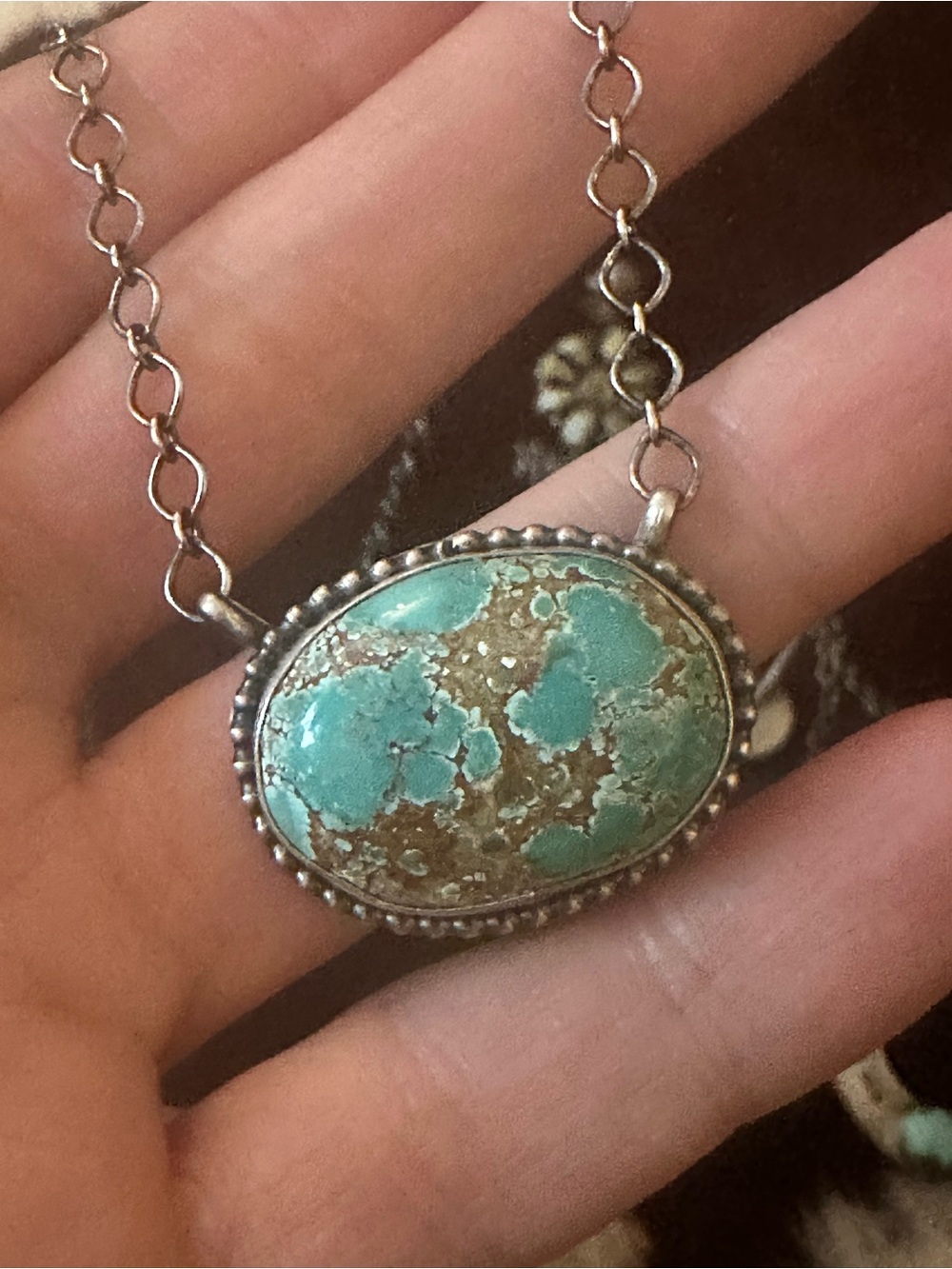 Native made Royston bar necklace